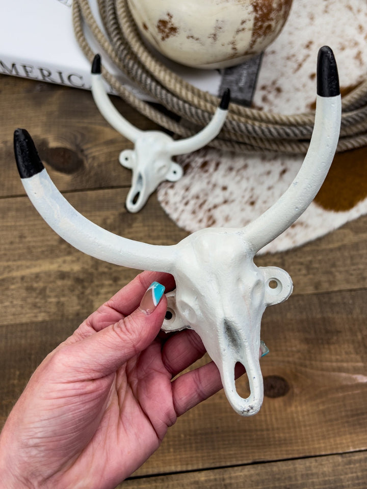 Steer Head Wall Hook - Lunabelle West
