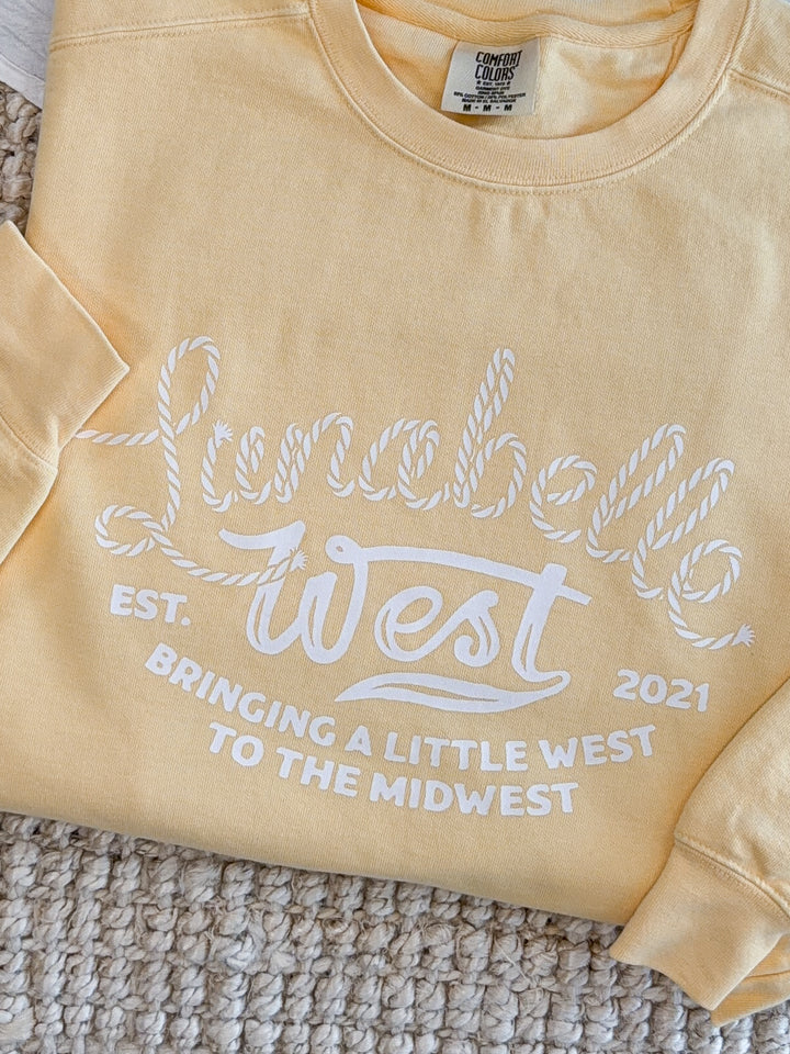 Lunabelle West Logo Crewneck
