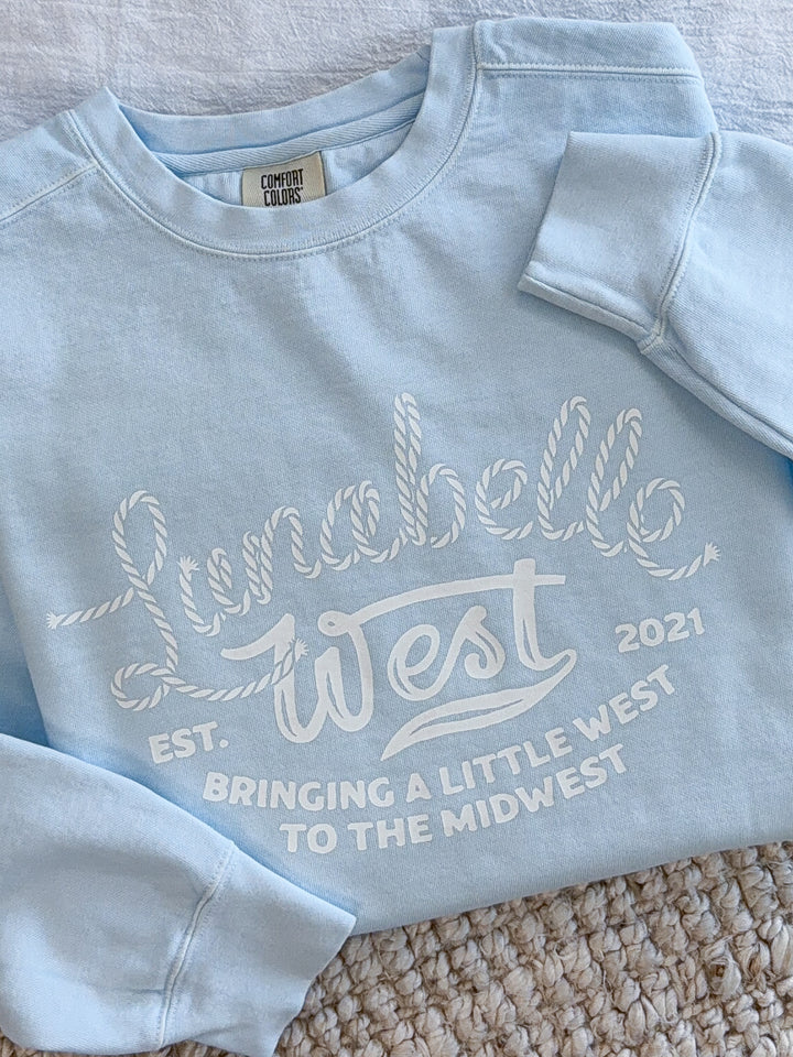 Lunabelle West Logo Crewneck