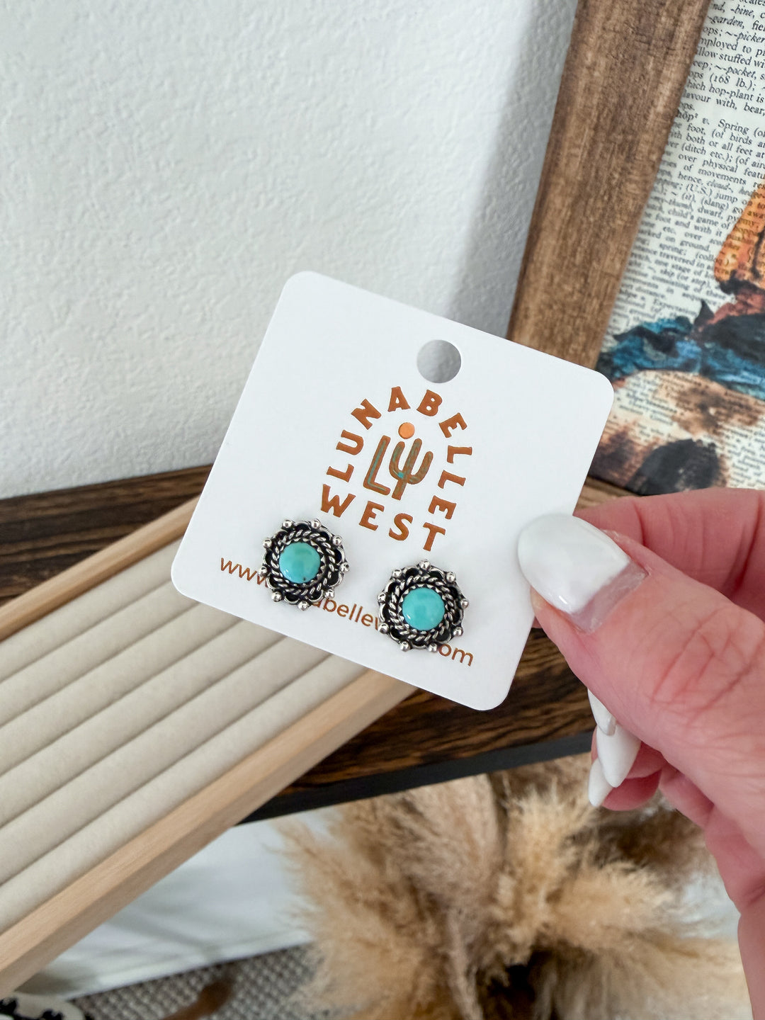 Talia Turquoise Earrings
