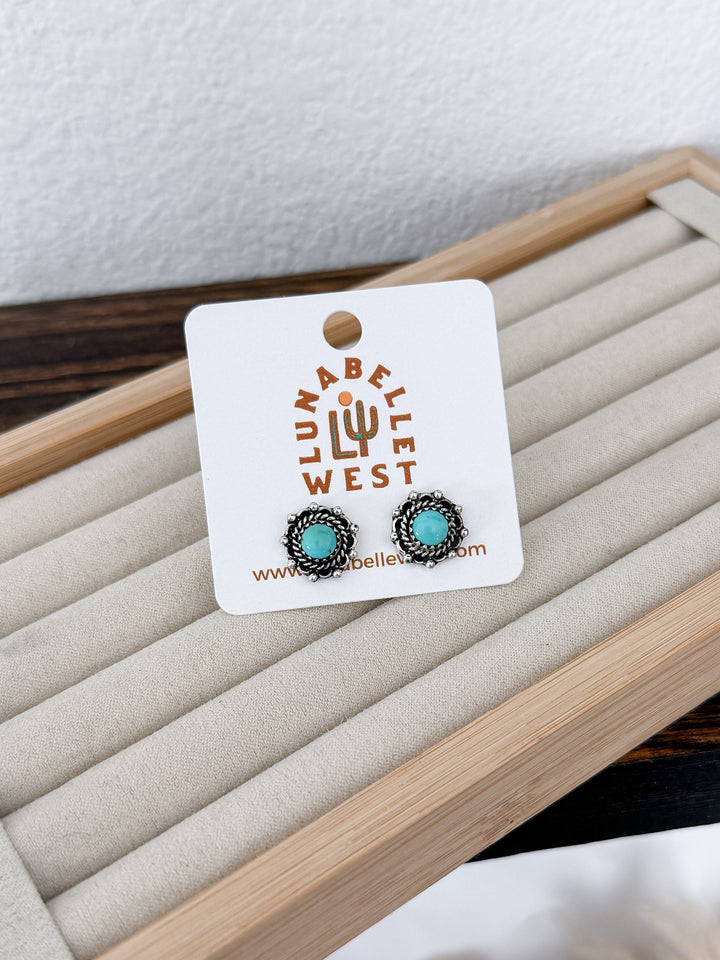 Talia Turquoise Earrings