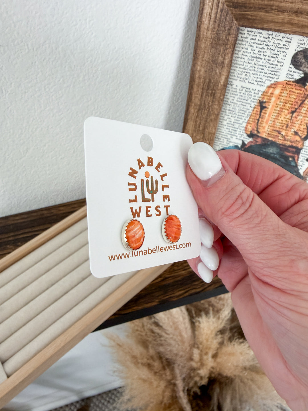 Ingrid Spiny Oyster Earrings