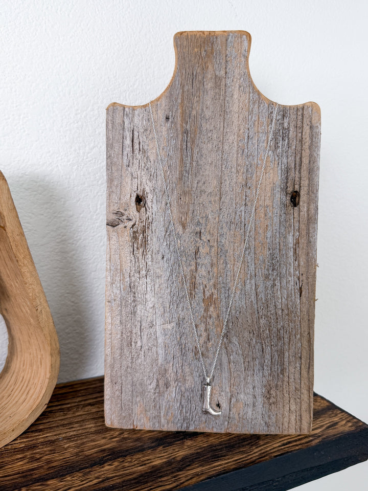 Boot Sterling Silver Necklace