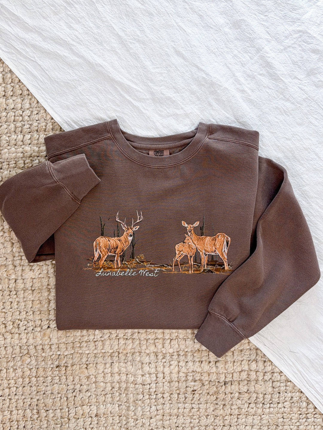 Whitetail Family Crewneck