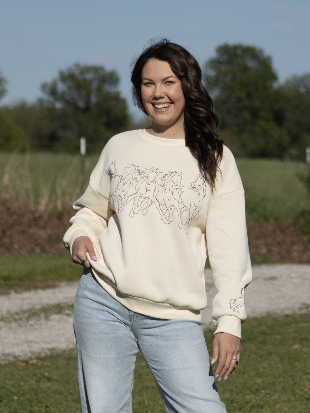 Wild Horse Crewneck
