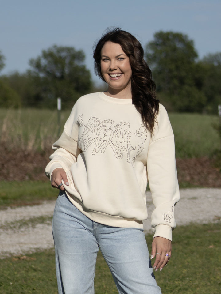 Wild Horse Crewneck