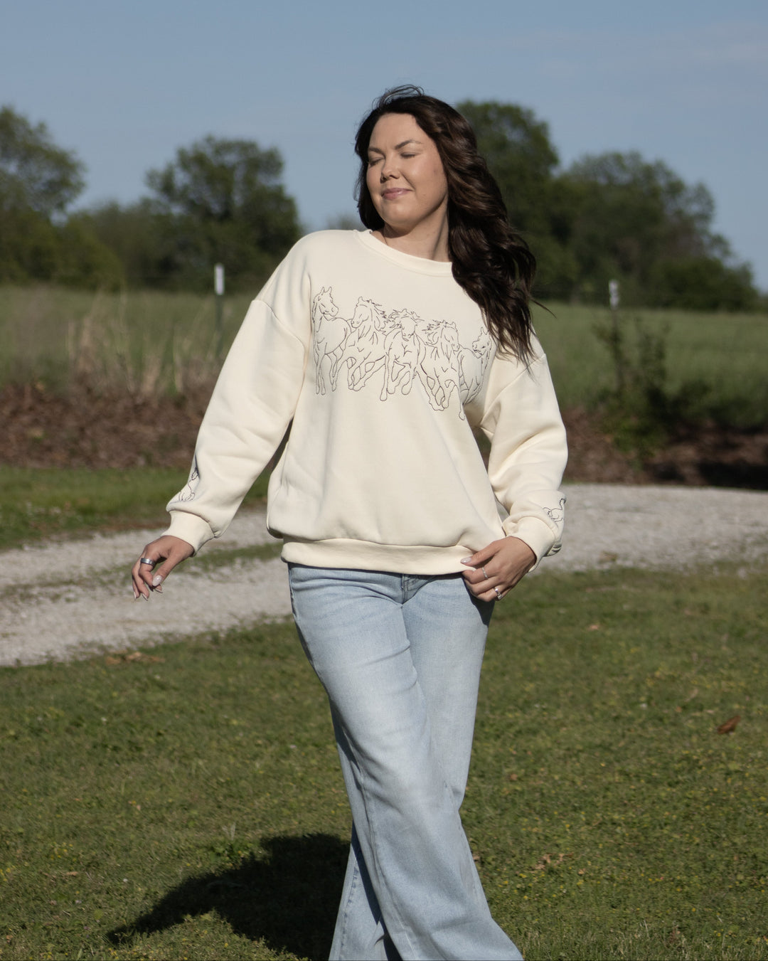 Wild Horse Crewneck