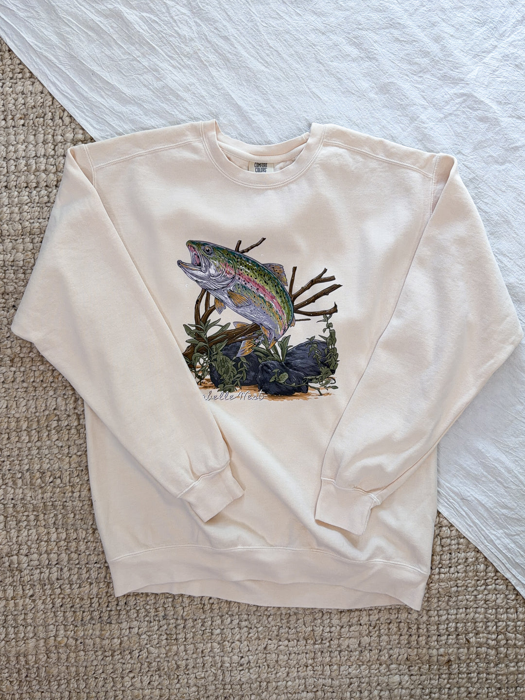 Rainbow Trout Crewneck