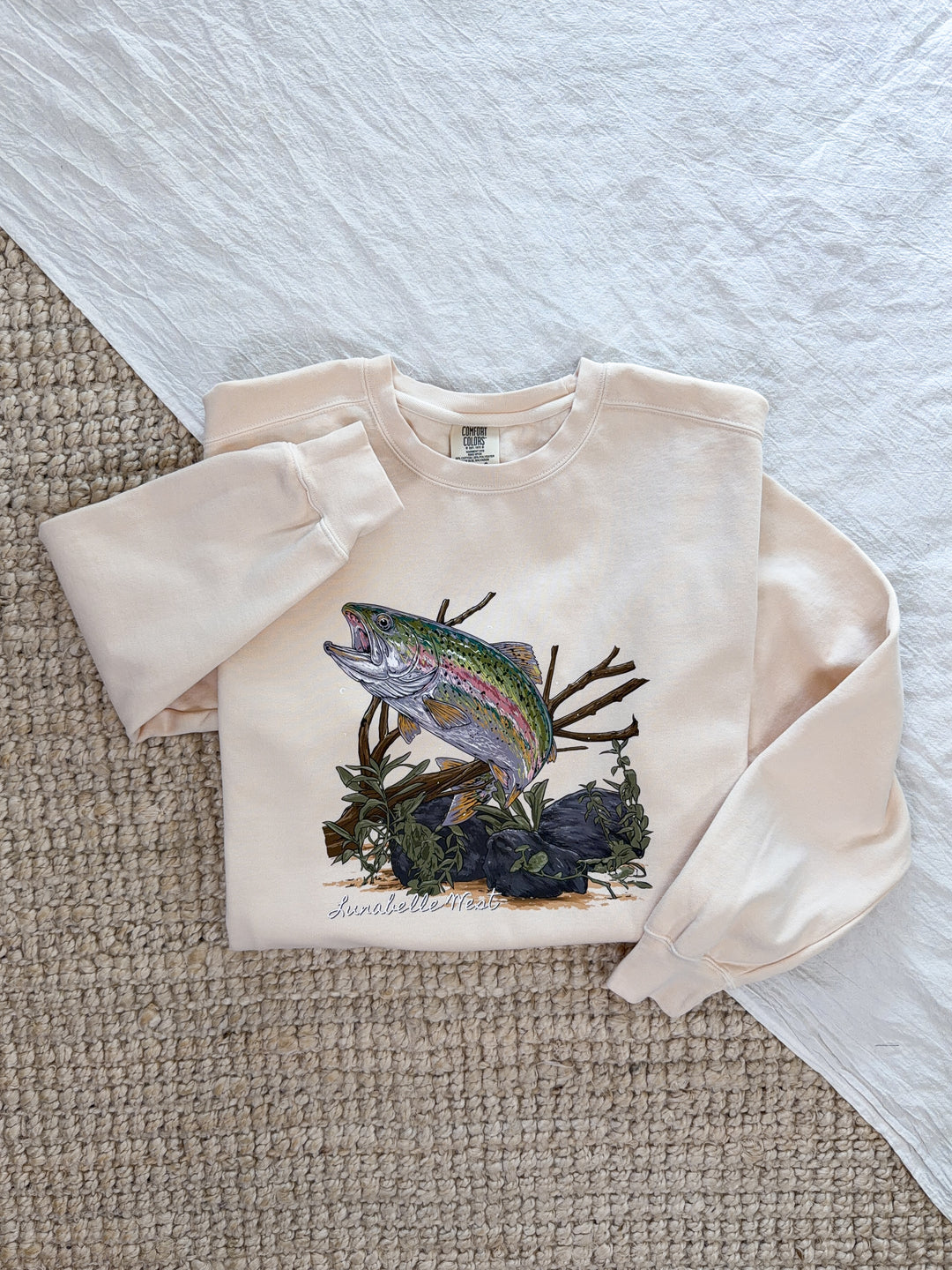 Rainbow Trout Crewneck