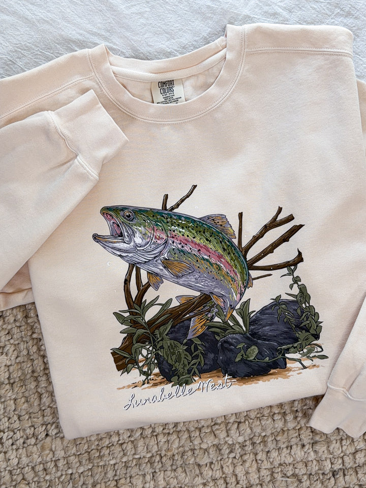 Rainbow Trout Crewneck