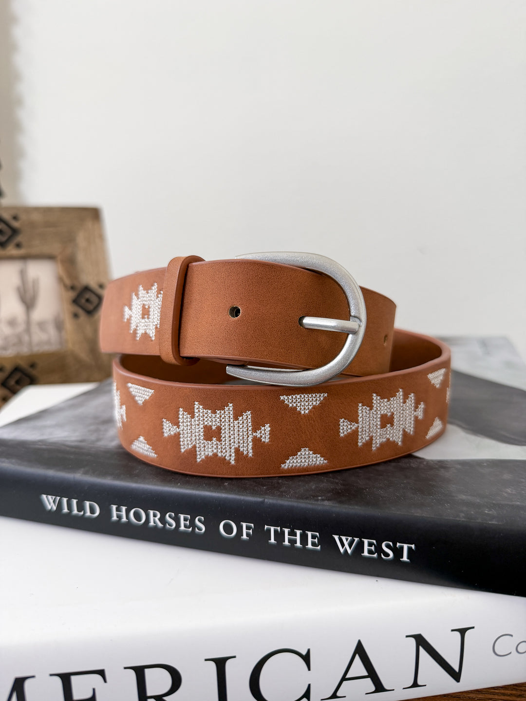 Gemma Embroidered Belt