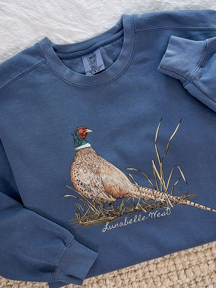 Ring neck Pheasant Crewneck