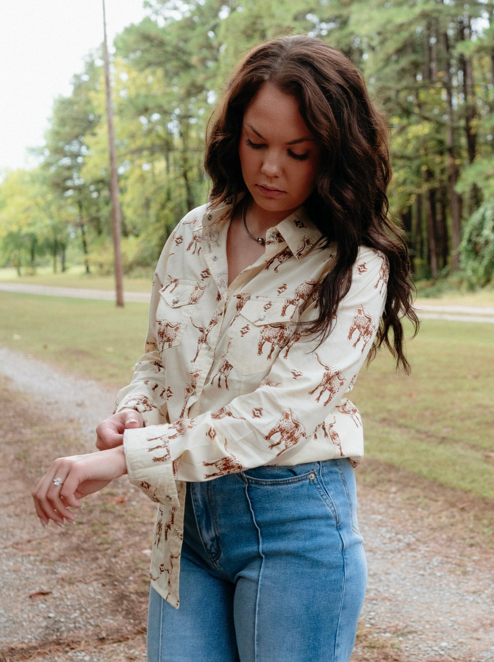 Sweet Water Button Down - Lunabelle West