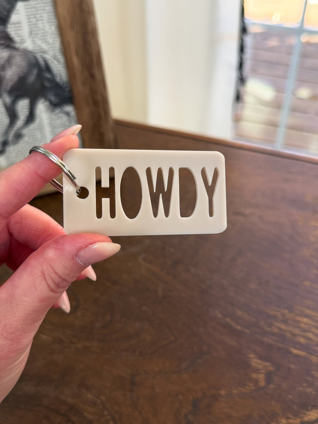 Howdy Keychain - Lunabelle West