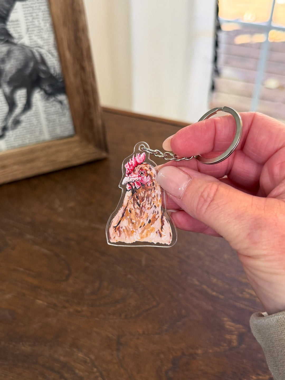Chicken Keychain - Lunabelle West