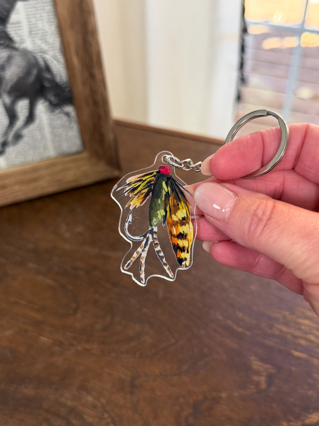Fly Fishing Keychain - Lunabelle West