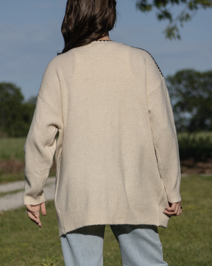 Darcy Stitch Detail Cardigan