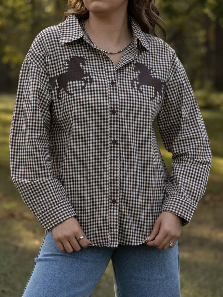 Remington Gingham Button Down