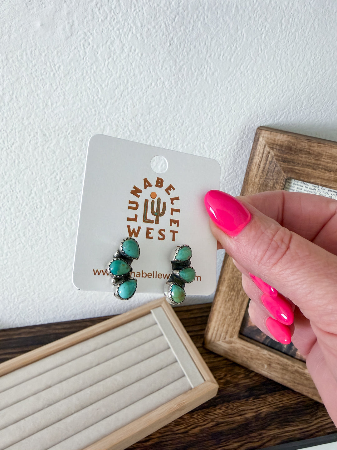 Silas Turquoise Earrings