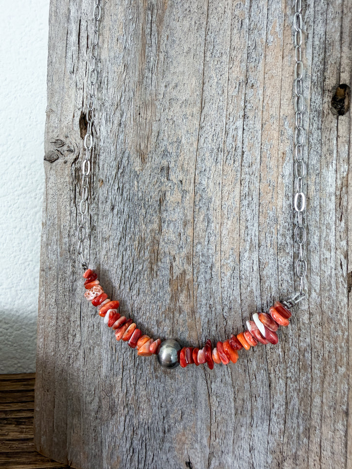 Jespie Spiny Oyster Necklace