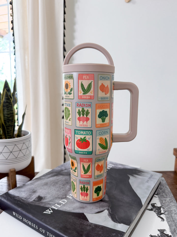 Garden Seeds Tumbler