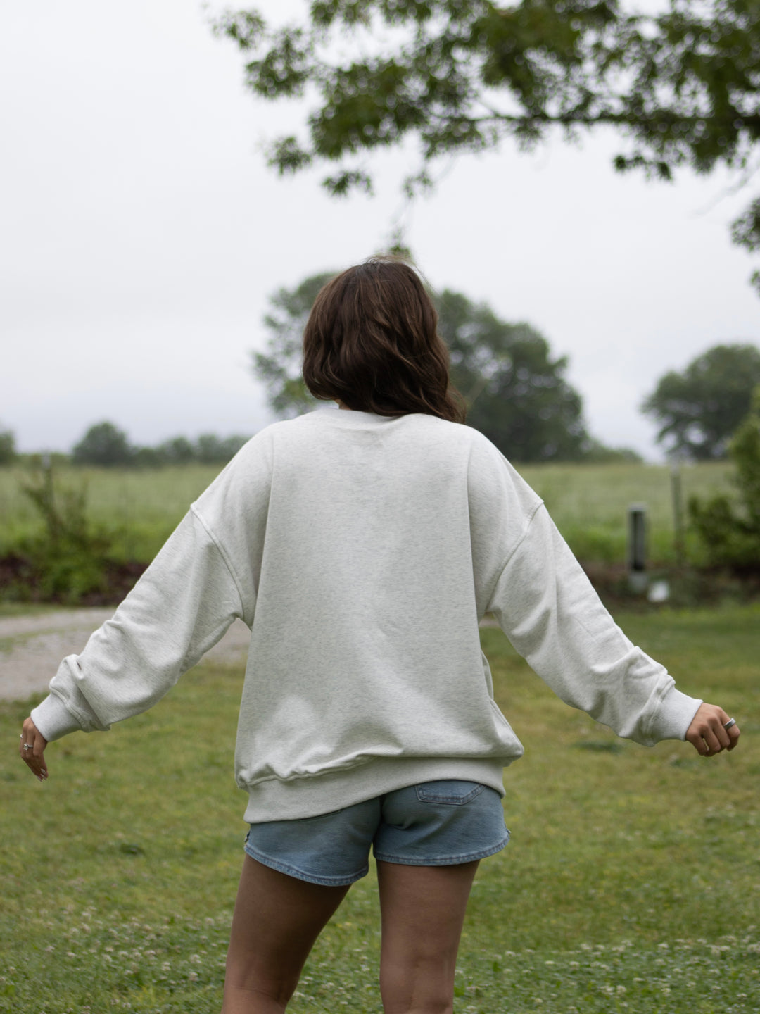 USA Patchwork Crewneck