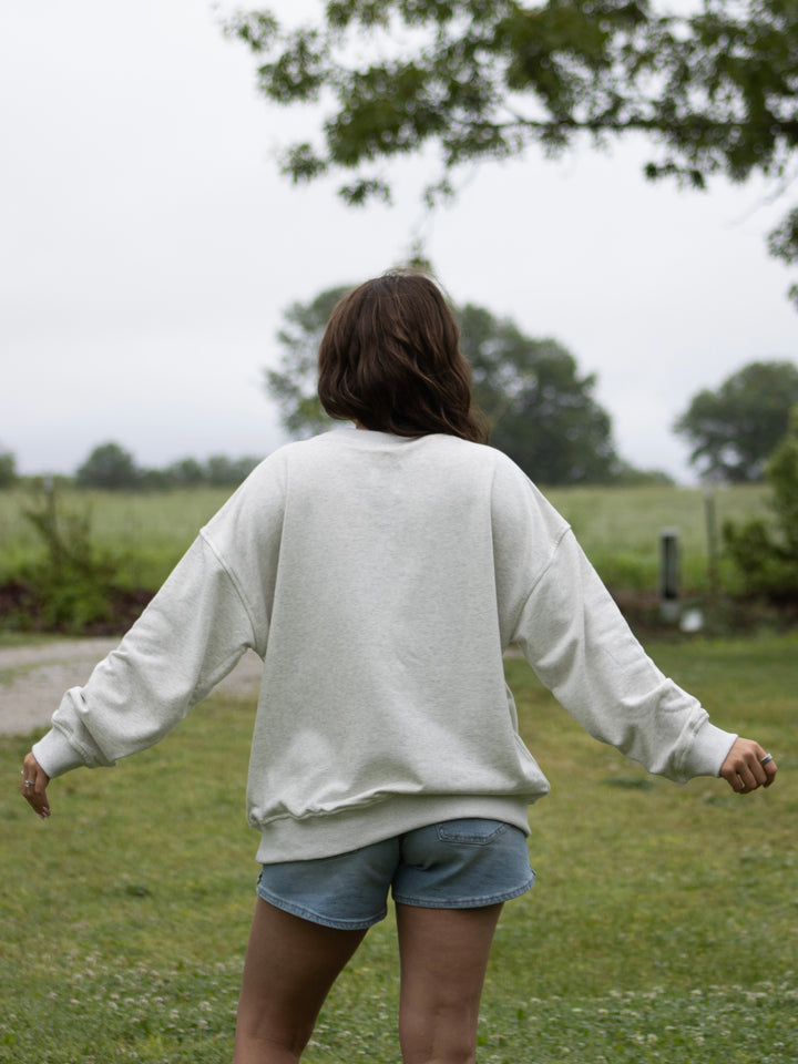 USA Patchwork Crewneck