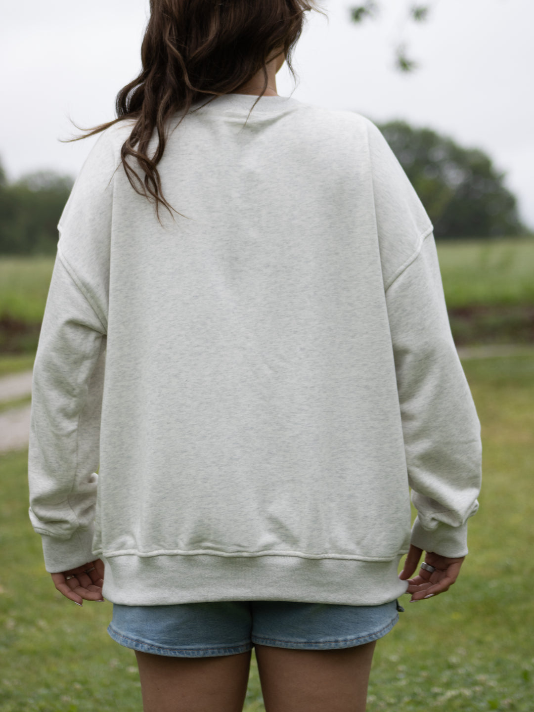 USA Patchwork Crewneck
