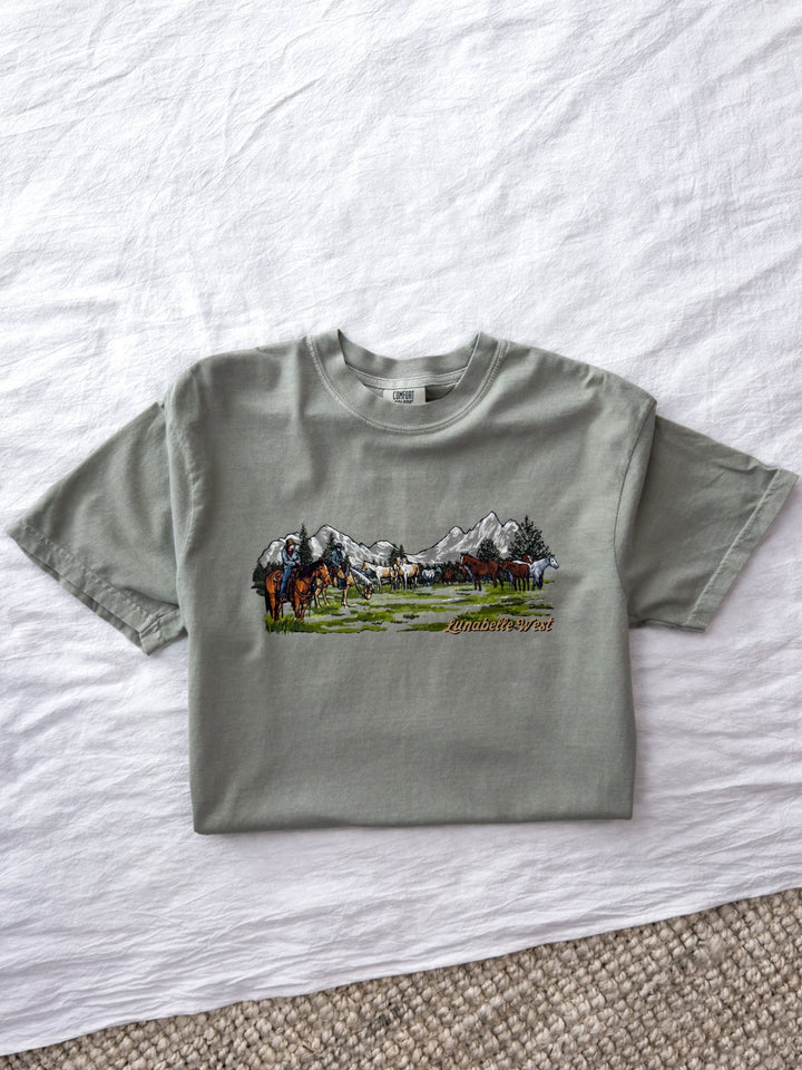 Cowboy Valley Tee - Lunabelle West