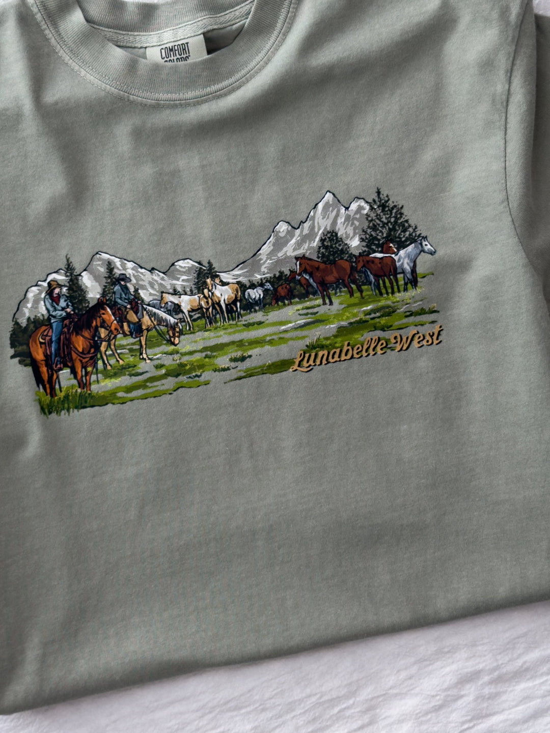 Cowboy Valley Tee - Lunabelle West