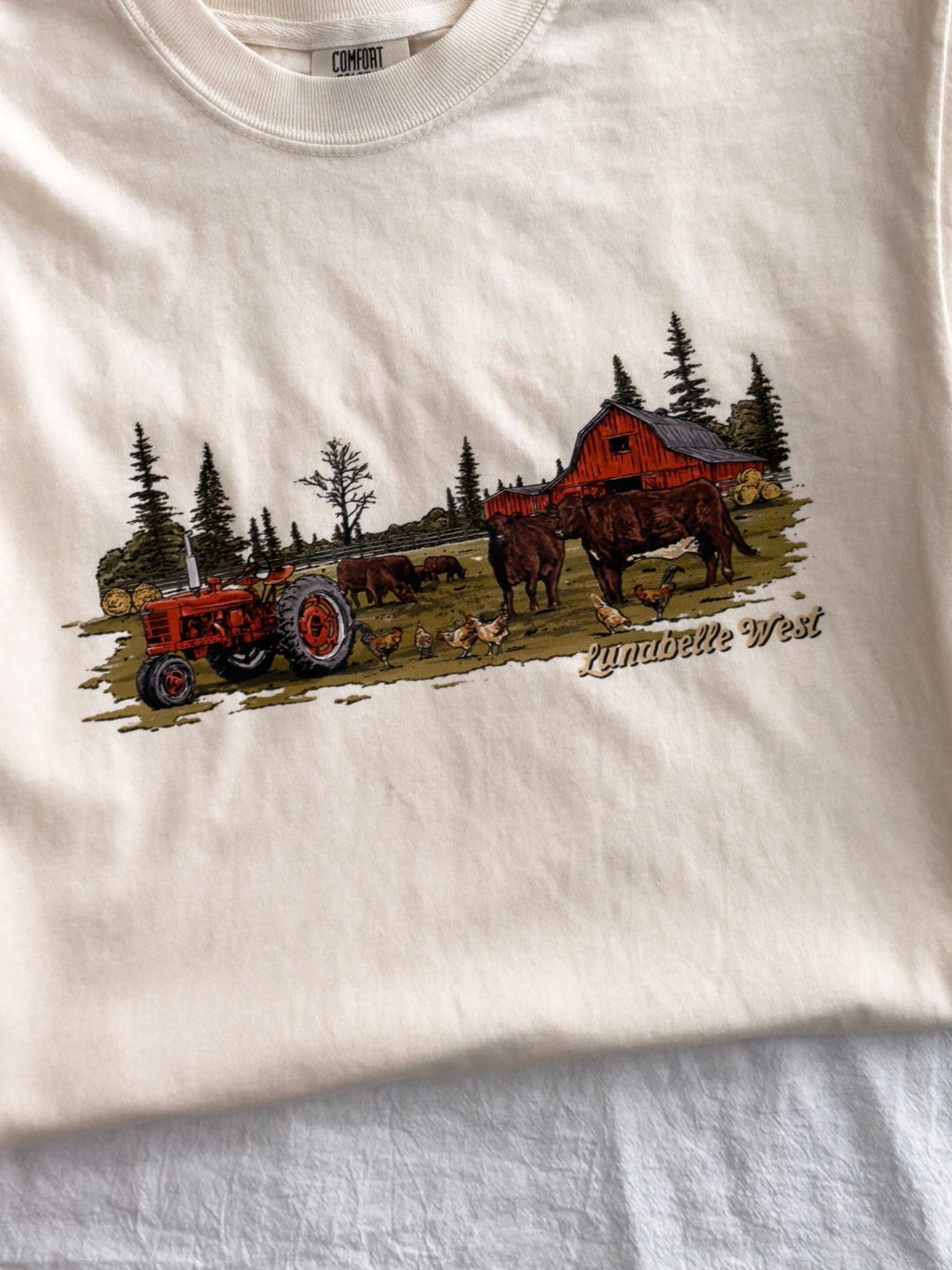 Homestead Morning Tee - Lunabelle West