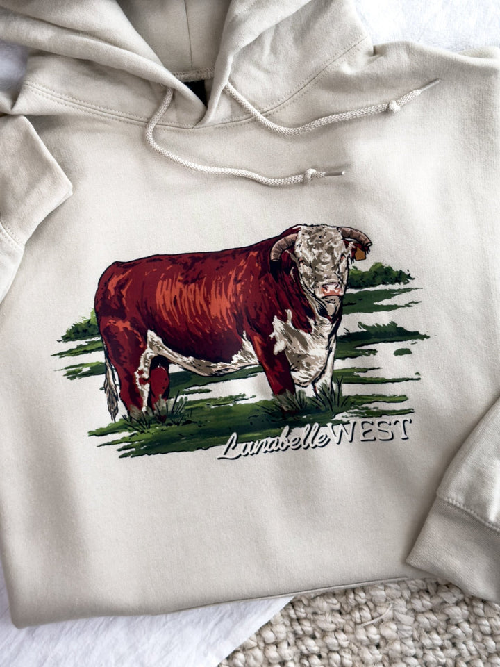 Pasture King Hoodie - Lunabelle West