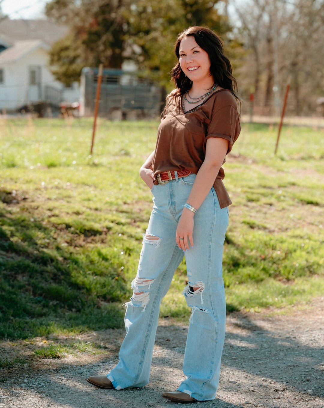 Durban High Rise Jeans - Lunabelle West