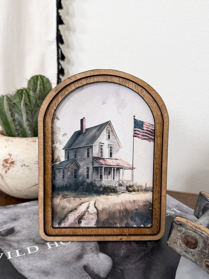 Farmhouse Framed Art - Lunabelle West