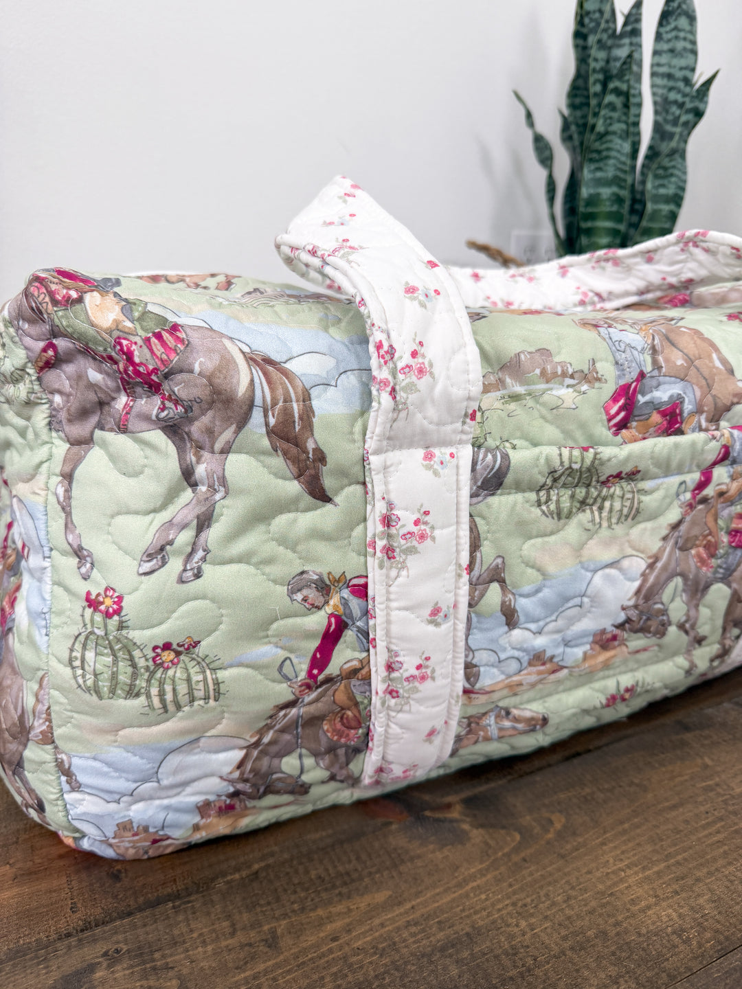 Sawyer Quilted Duffle Bag