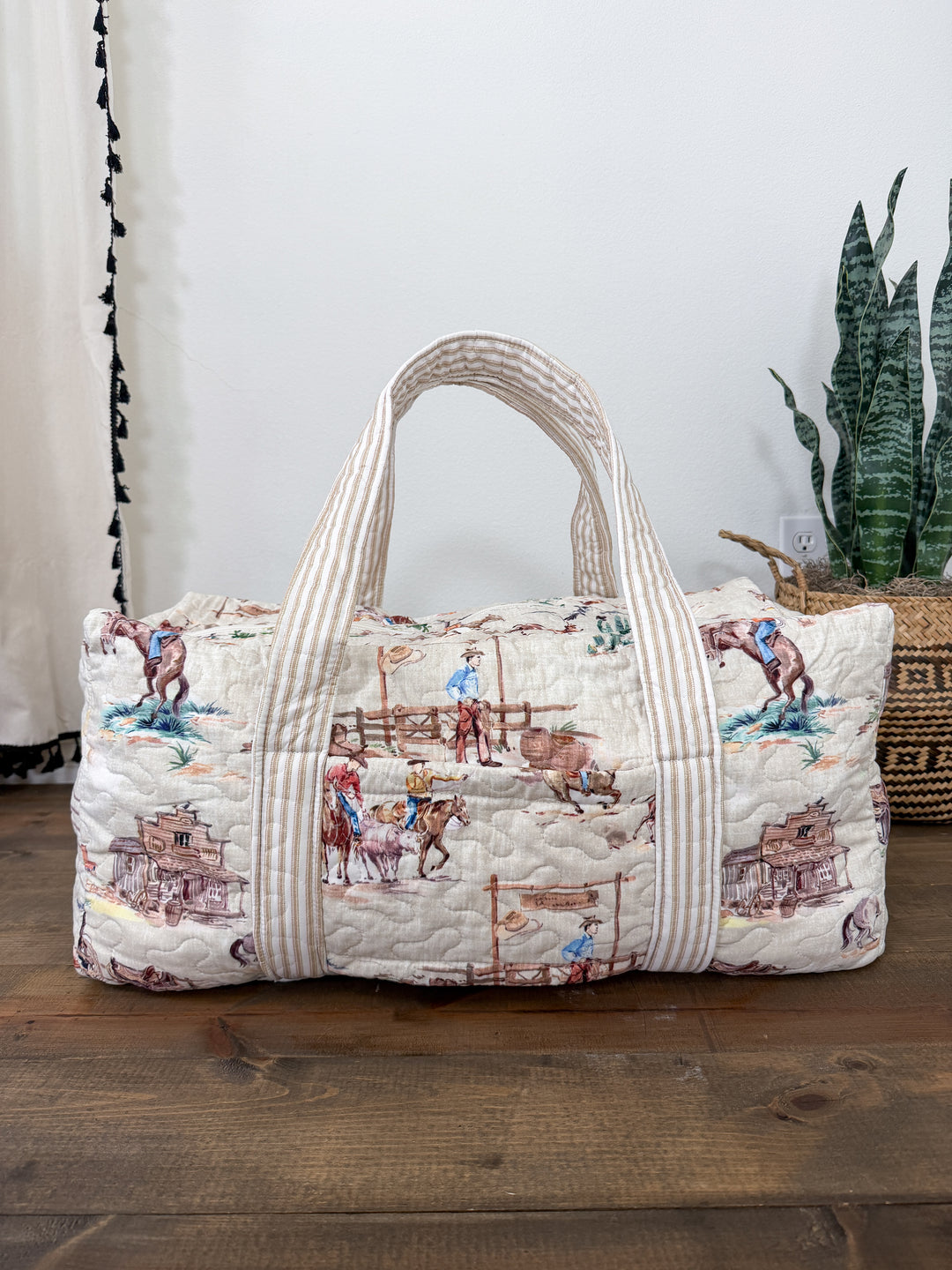 Amarillo Quilted Duffle Bag