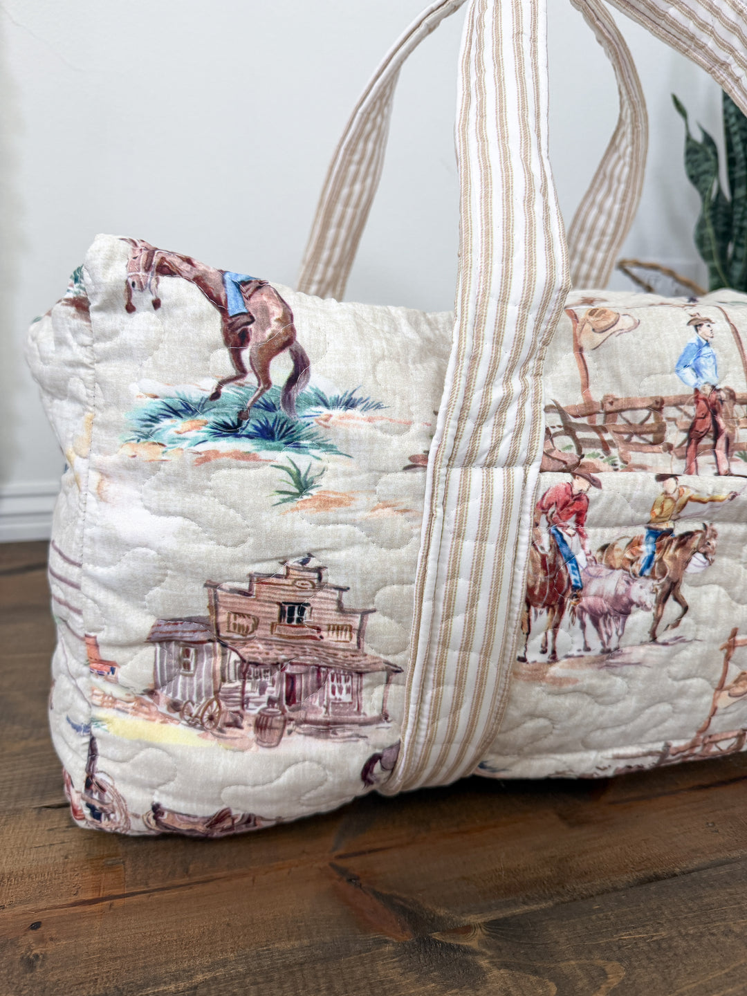 Amarillo Quilted Duffle Bag