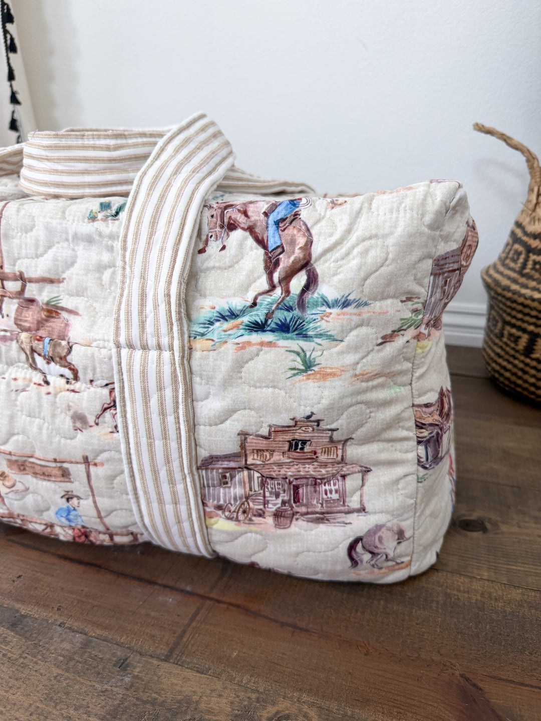 Amarillo Quilted Duffle Bag