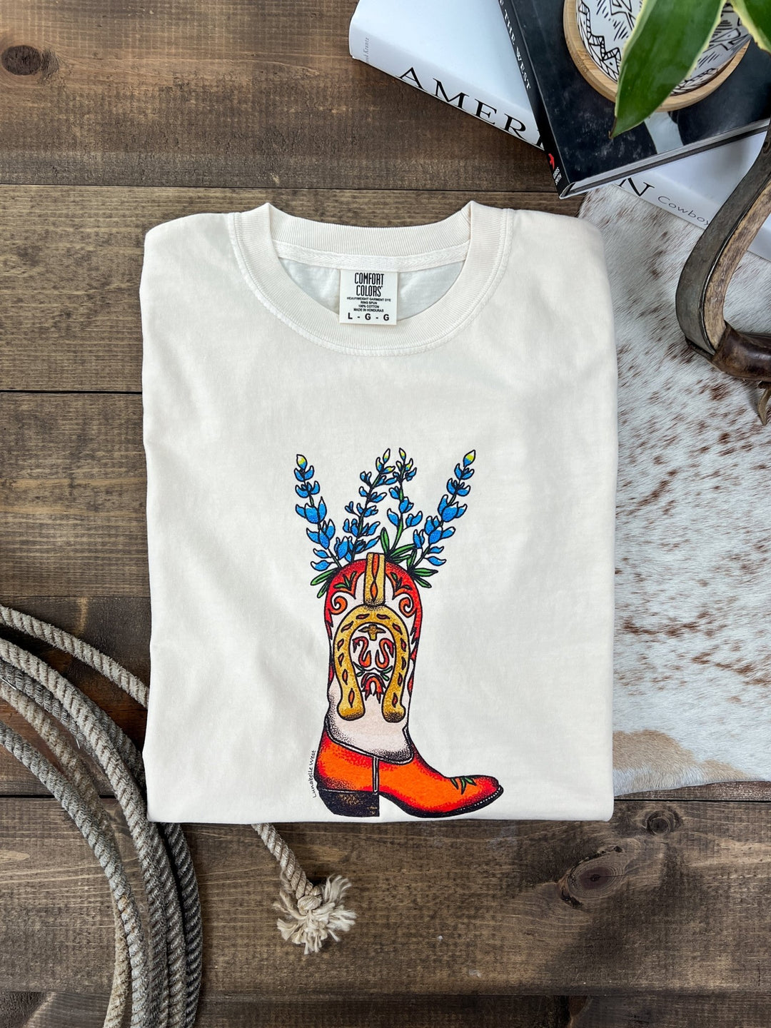 Bluebonnet Tee - Lunabelle West