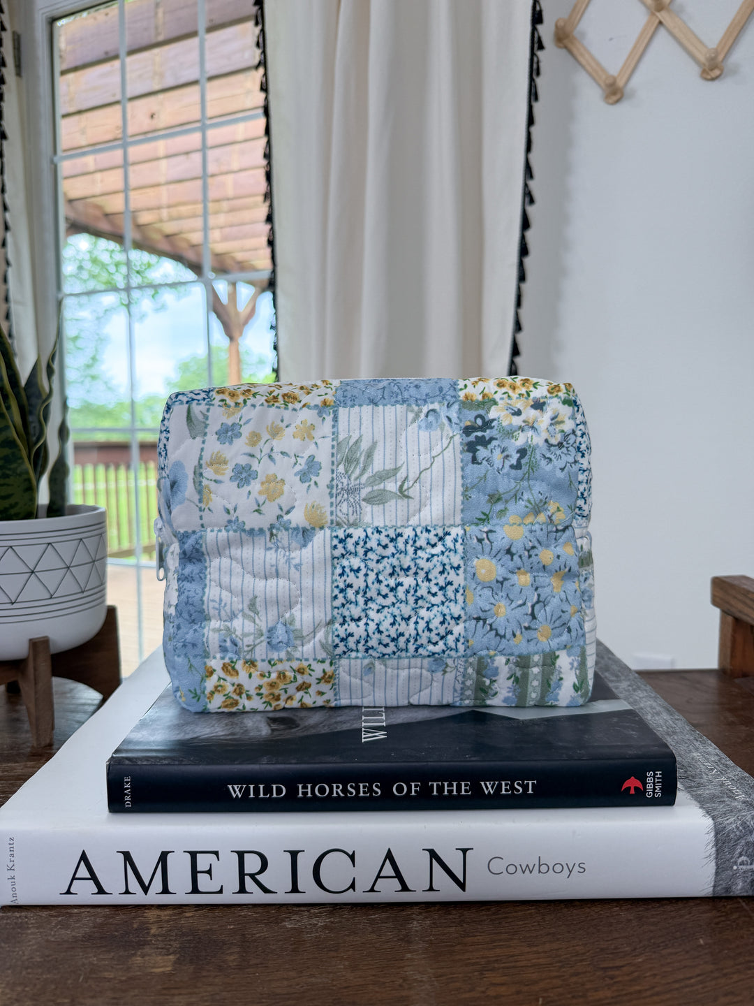 Baylee Quilted Makeup Bag