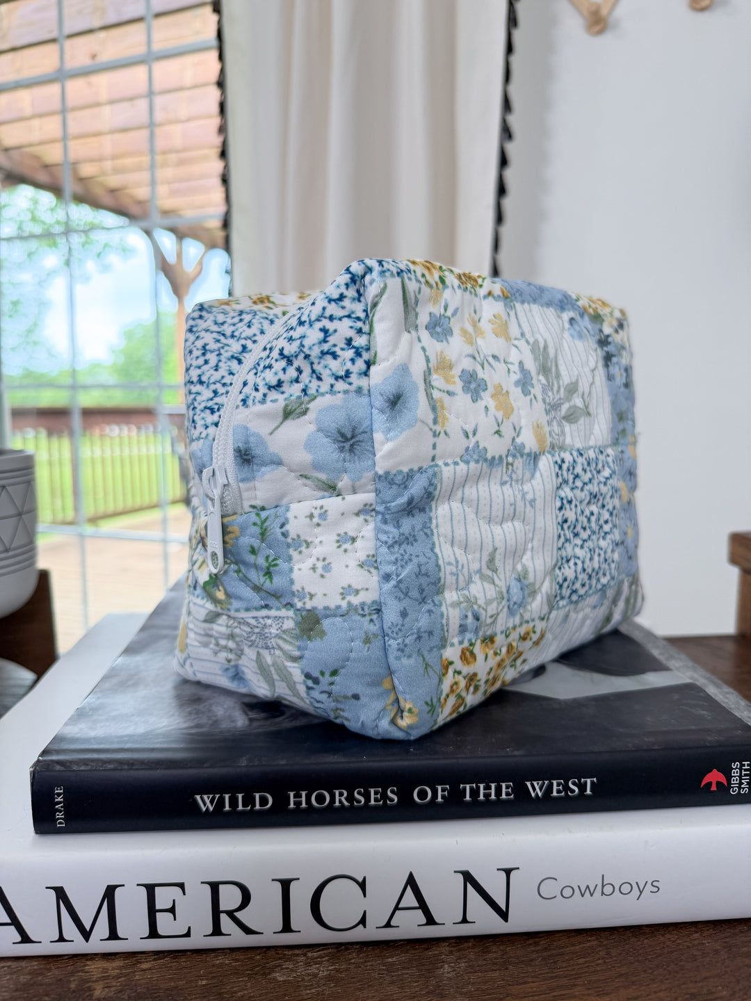 Baylee Quilted Makeup Bag