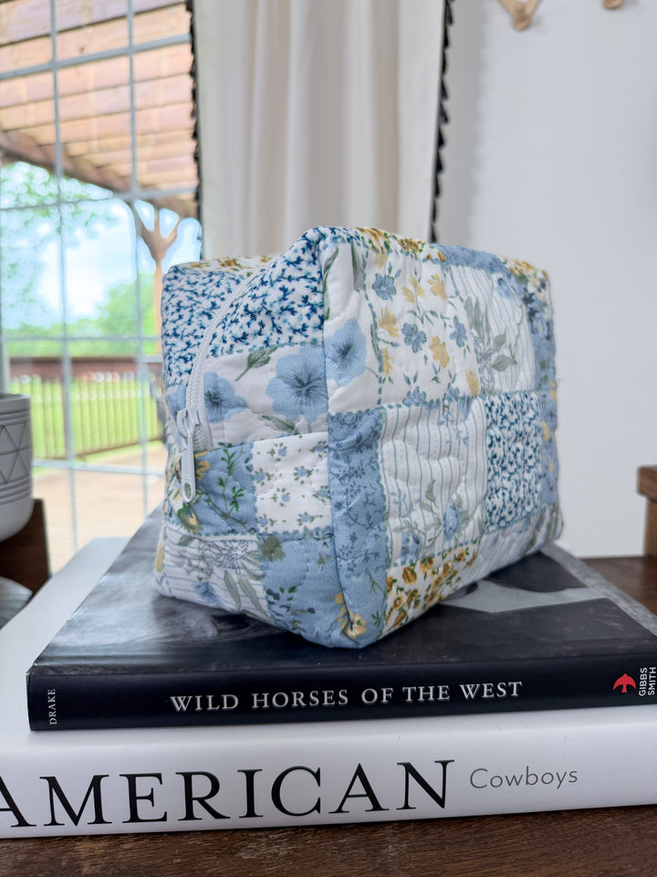 Baylee Quilted Makeup Bag