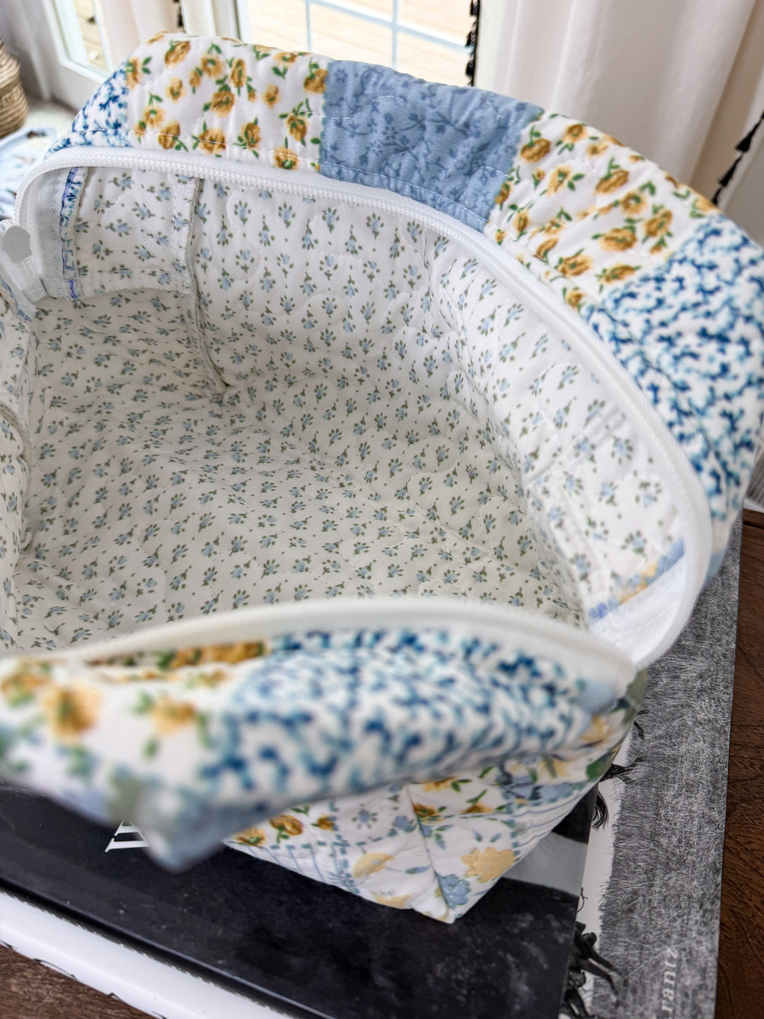 Baylee Quilted Makeup Bag