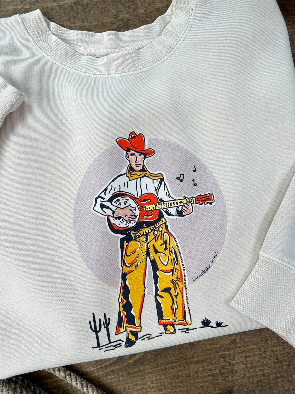 Cowpoke Crewneck - Lunabelle West