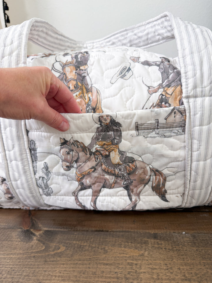 Durango Quilted Duffle Bag