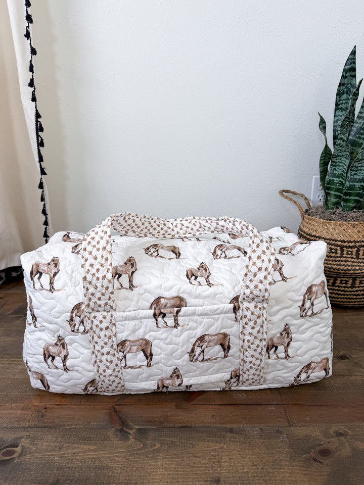Dodge City Quilted Duffle Bag