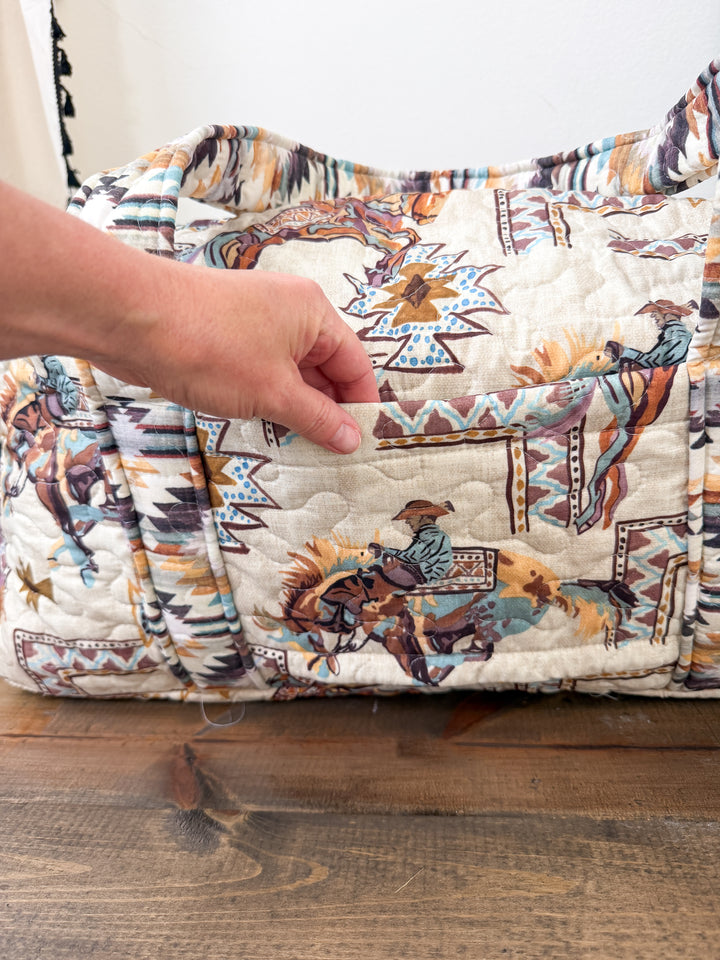 Silverton Quilted Duffle Bag