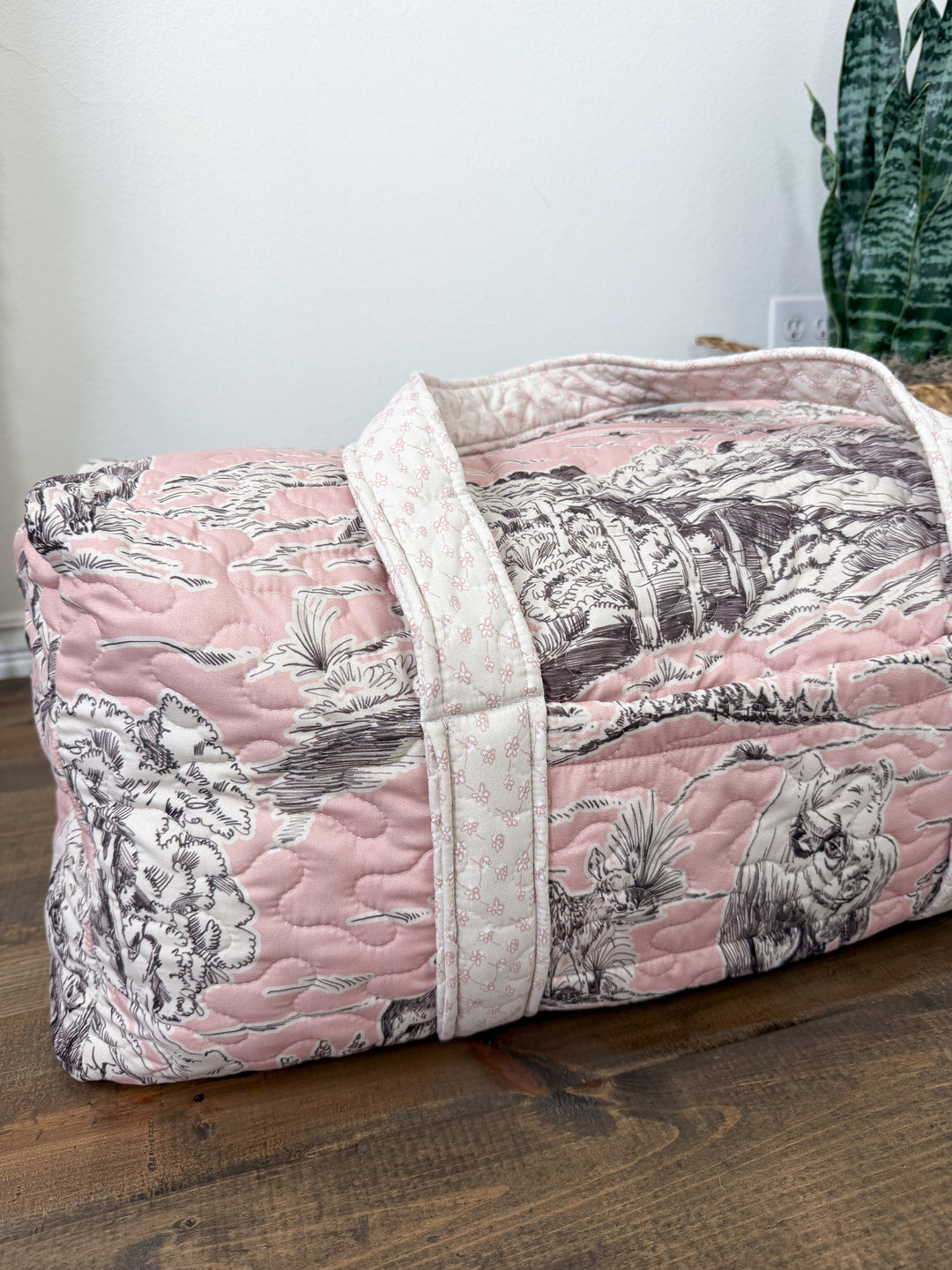 Silver Canyon Quilted Duffle Bag