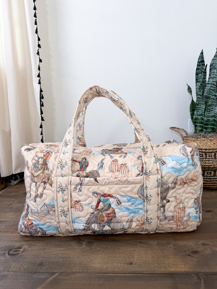 Laramie Quilted Duffle Bag