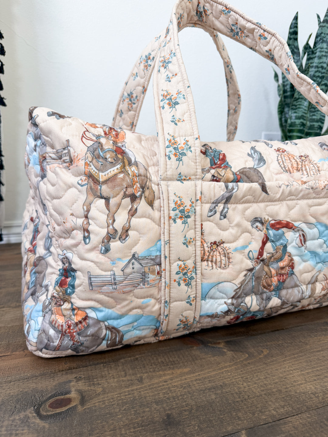 Laramie Quilted Duffle Bag